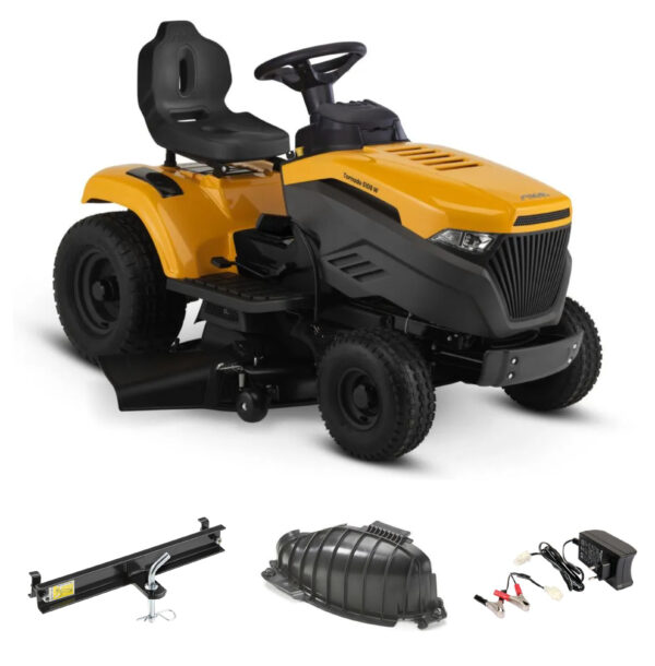 Murutraktor Stiga Tornado 5108W (V-TWIN) + haagisekonks + multšikomplekt + akulaadija + mootoriõli