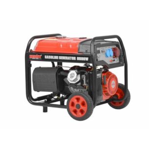Elektrigeneraator Hecht GG 10000 (ratastel, käepidemega ja elektristarteriga)