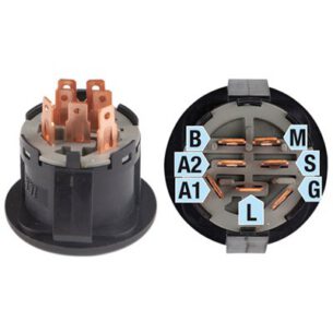 Süütelukk - 7 klemmi / 4 positsiooni | Husqvarna MTD AYP