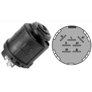 Süütelukk - 7 klemmi / 4 positsiooni | Husqvarna Stiga