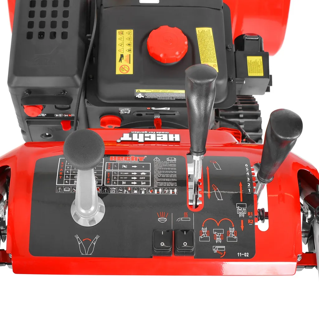 Lumepuhur Hecht 9534SQ (el.starteriga, töötulega, käepid. soojendusega ja roomikutega) + mootoriõli - Image 3