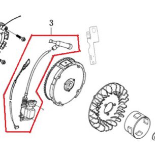 Süütepool Hecht mootorile - 270920571-0001