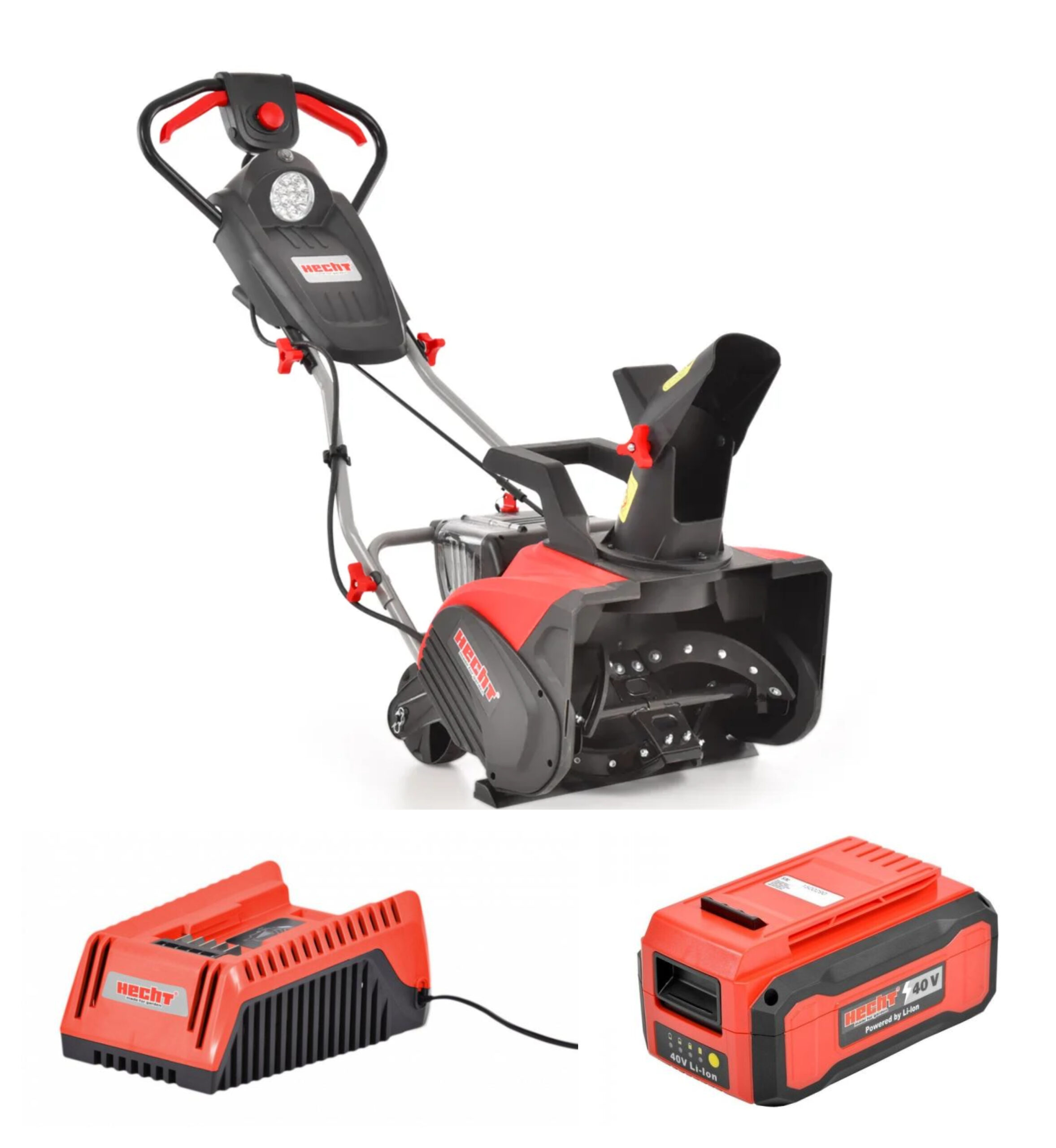 Akuga lumepuhur Hecht 9040 (komplekt)