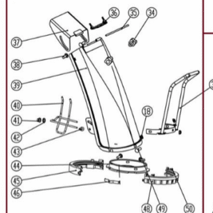 Väljavisketoru komplekt Hecht 9555 | 9555000391