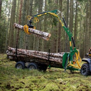 Metsaveohaagis Kellfri FT36 2T (3.6m kraanaga)