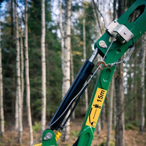 21-SV20.700E Skogsvagn ATV FT42DFR-2T 40 Metsaveohaagis Kellfri FT42DFR 2T (4.2m kraanaga)