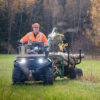21-SV20.700E Skogsvagn ATV FT42DFR-2T 42 Metsaveohaagis Kellfri FT42DFR 2T (4.2m kraanaga)