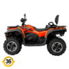 42-XWOLF700L Loncin XWolf 700L ATV Orange 03b Garanti ATV Loncin XWolf 700L